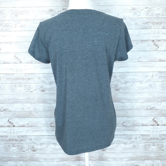 Calvin Klein Womens Tee M Gray 784 - Picture 4 of 7